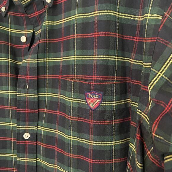 Ralph Lauren Men's Shirt " The Big Shirt " 100% Cotton Size Medium - Picture 2 of 7